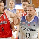 Slovenskí basketbalisti v kvalifikácii ME aj proti najlepšiemu tímu sveta