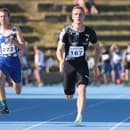 Slovenský šprintér Filip Federič (vpravo) sa prebojoval už do druhého finále na juniorských ME v Jeruzaleme. 