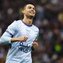 Cristiano Ronaldo v drese saudskoarabského Al-Nassr.