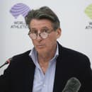 Sebastian Coe bol znovu zvolený za predsedu Svetovej atletiky.