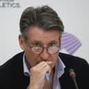 Sebastian Coe bol znovu zvolený za predsedu Svetovej atletiky.