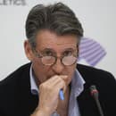 Sebastian Coe bol znovu zvolený za predsedu Svetovej atletiky.