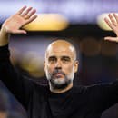 Tréner Manchestru City Pep Guardiola.