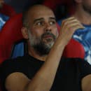 Tréner Manchestru City Pep Guardiola.