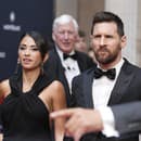 Lionel Messi a Antonella.