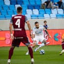 Futbalisti ŠK Slovan Bratislava otočil duel s Podbrezovou v nastavení. 