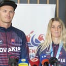 Slovenská reprezentantka vo vodnom slalome Eliška Mintálová a tréner Peter Cibák.