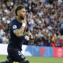 Sergio Ramos naposledy hájil farby francúzskeho PSG.