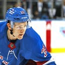 Adam Sýkora v drese NY Rangers.