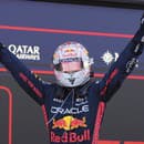 Max Verstappen sa teší z ďalšieho triumfu.