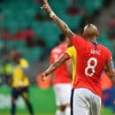 Čilský futbalista Arturo Vidal.