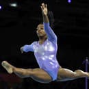 Americká gymnastka Simone Bilesová predviedla ako prvá žena na majstrovstvách sveta na preskoku takzvaného Jurčenka.