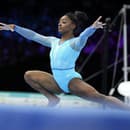 Americká gymnastka Simone Bilesová predviedla ako prvá žena na majstrovstvách sveta na preskoku takzvaného Jurčenka.