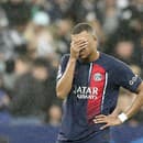 Na snímke hráč Kylian Mbappe z PSG.