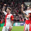 Slavia Praha deklasovala Šeriff Tiraspoľ.