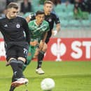 Aleksandar Čavrič v zápase proti Ľubľane.