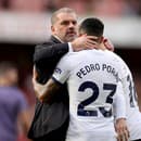 Tréner Tottenhamu Ange Postecoglou.