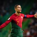 Cristiano Ronaldo v drese Portugalska.