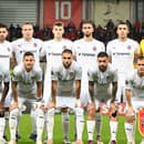 Spartak Trnava pred zápasom proti Nordsjaellandu.