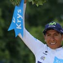 Kolumbijský cyklista Nairo Quintana.