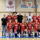 Basketbalistky Slávie Banská Bystrica.