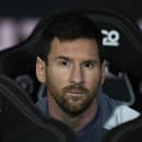 Argentínsky futbalista Lionel Messi. 