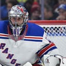 Slovenský hokejový brankár Jaroslav Halák v drese NY Rangers.