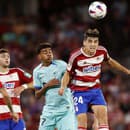 Granada v súboji proti FC Barcelona.