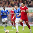 Kapitán maďarskej futbalovej reprezentácie v službách anglického FC Liverpool Dominik Szoboszlai predvádza v Premier League výborné výkony
