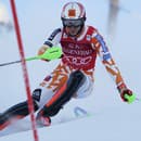 Petra Vlhová počas druhého slalomu vo fínskom Levi