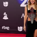 Speváčka Shakira (46) na oceňovaní Latin Grammy 2023.