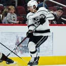 Slovenský útočník Martin Chromiak,(vpravo) si v septembri zahral za LA Kings prípravné zápasy.