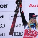 Mikaela Shiffrinová oslavovala domáci triumf v slalome. 