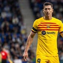 Poľský futbalový útočník Robert Lewandowski.