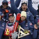 Mikalea Shiffrinová sa takto tešila po triumfe v zjazde v St. Moritzi.