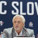 Na snímke majiteľ hokejového klubu HC Slovan Bratislava Rudolf Hrubý.