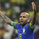 Futbalová legend Brazílie a Barcelony Dani Alves.