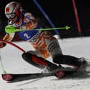 Slovenská lyžiarka Petra Vlhová v 1. kole slalomu Svetového pohára v alpskom lyžovaní vo francúzskom stredisku Courchevel