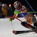 Slovenská lyžiarka Petra Vlhová v 1. kole slalomu Svetového pohára v alpskom lyžovaní vo francúzskom stredisku Courchevel