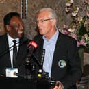 Legenda nemeckého i svetového futbalu Franz Beckenbauer (vpravo).
