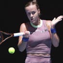 Anna-Karolína Schmiedlová na Australian Open 2024.