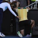 Britský tenista Jack Draper sa po podaní rúk povracal.