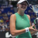 Renáta Jamrichová triumfovala vo dvojhre junioriek na grandslamovom Australian Open.