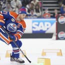 Connor McDavid počas súťaže zručností v NHL.