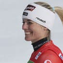 Švajčiarka Lara Gutová-Behramiová vyhrala sobotňajší obrovský slalom alpských lyžiarok v Soldeu. 