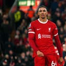 Anglický futbalista Trent Alexander- Arnold.