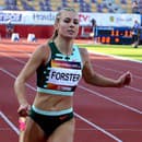 Na snímke slovenská atlétka Viktória Forsterová.