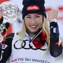 Americká lyžiarka Mikaela Shiffrinová.