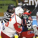 Roztržka v piatom zápase kvalifikácie o postup do play off Tipos extraligy  HKM Zvolen - HK 32 Liptovský Mikuláš