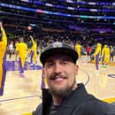 Michal Kyselica navštívil v USA napríklad aj domáci zápas Los Angeles Lakers.
